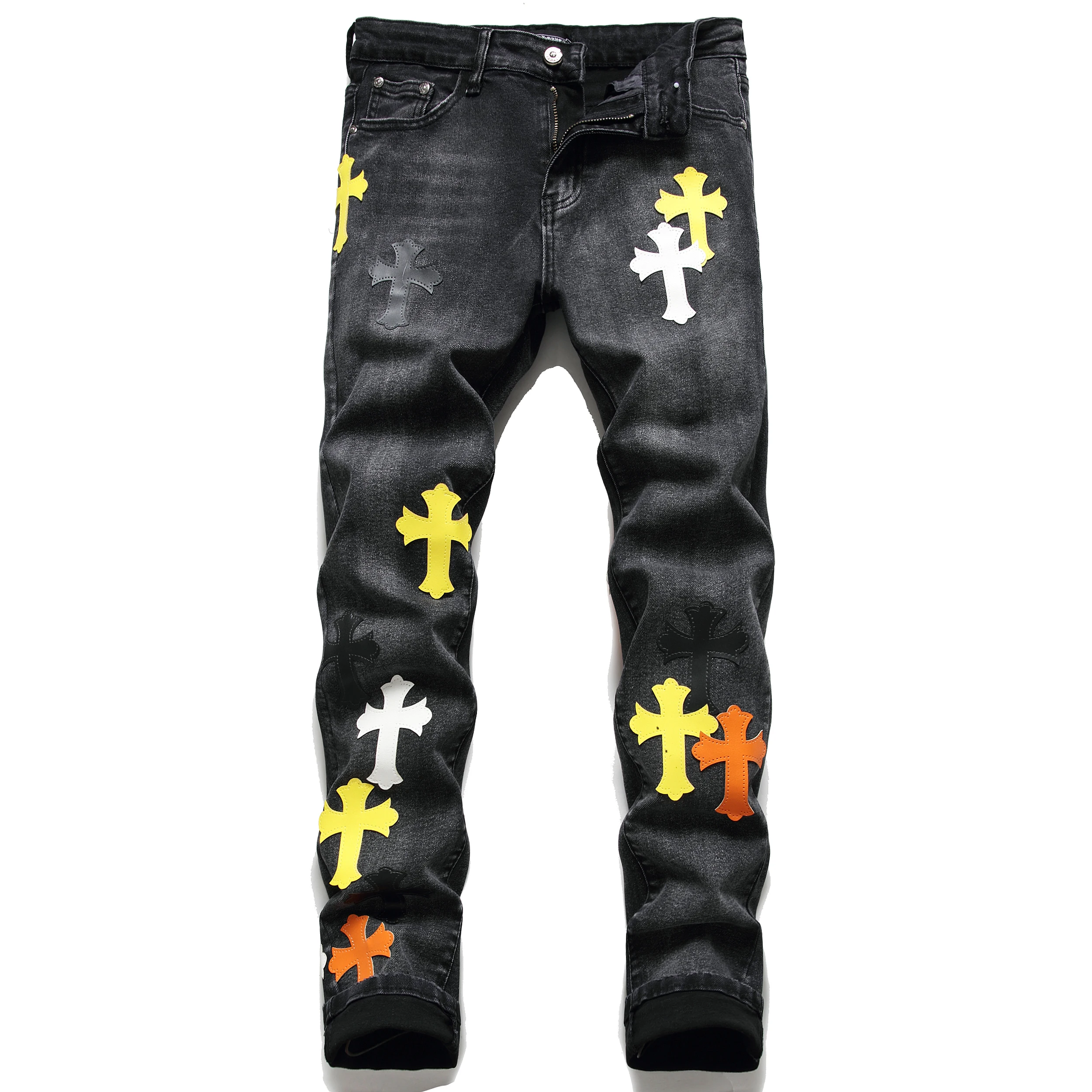 

2019 hot sale Guangzhou factory selvedge no wash denim jeans men straight jeans