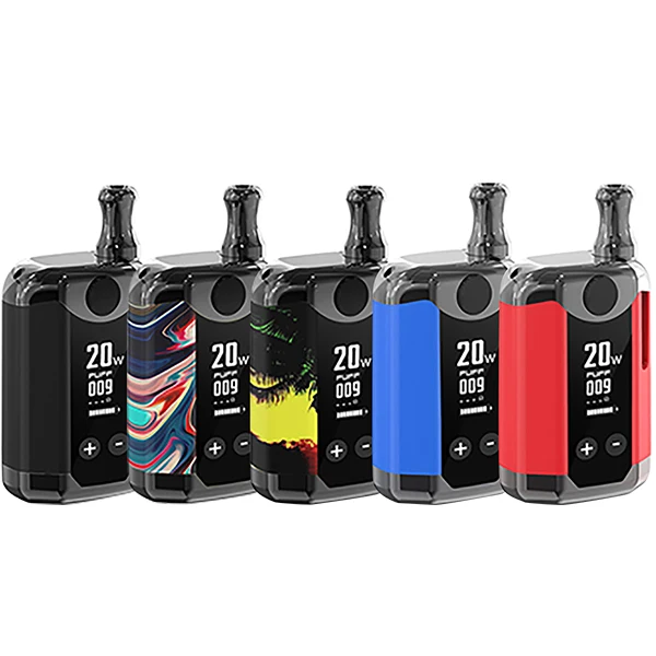 

High Quality TH-420v Variable Voltage Vape Cartridge Box With LED display frequency Kit from original factory, Black,camouflage,sunset,w-ater color,stripe,red,blue,white