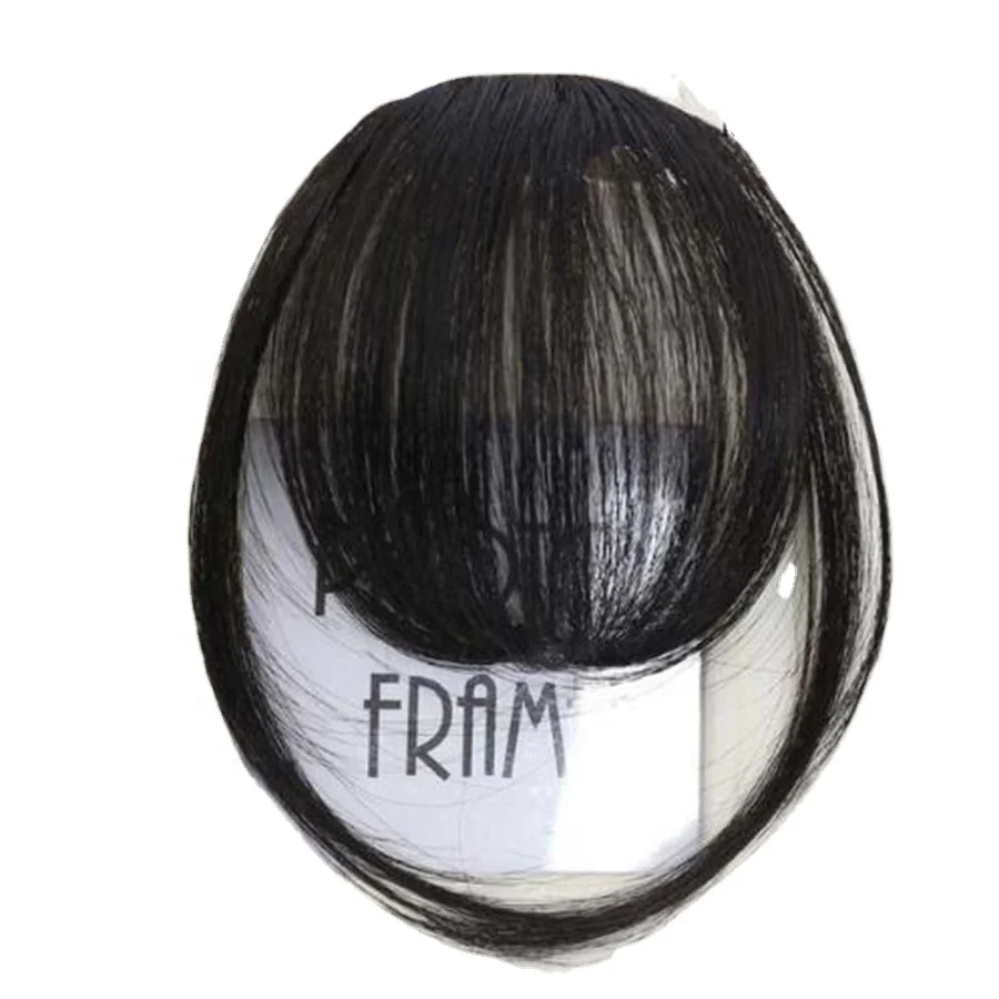 

Air Bangs Hair Clip For Women Synthetic Hair ClipExtensions Accessories Fake Hair, Natural black/brown black/dark brown/light brown