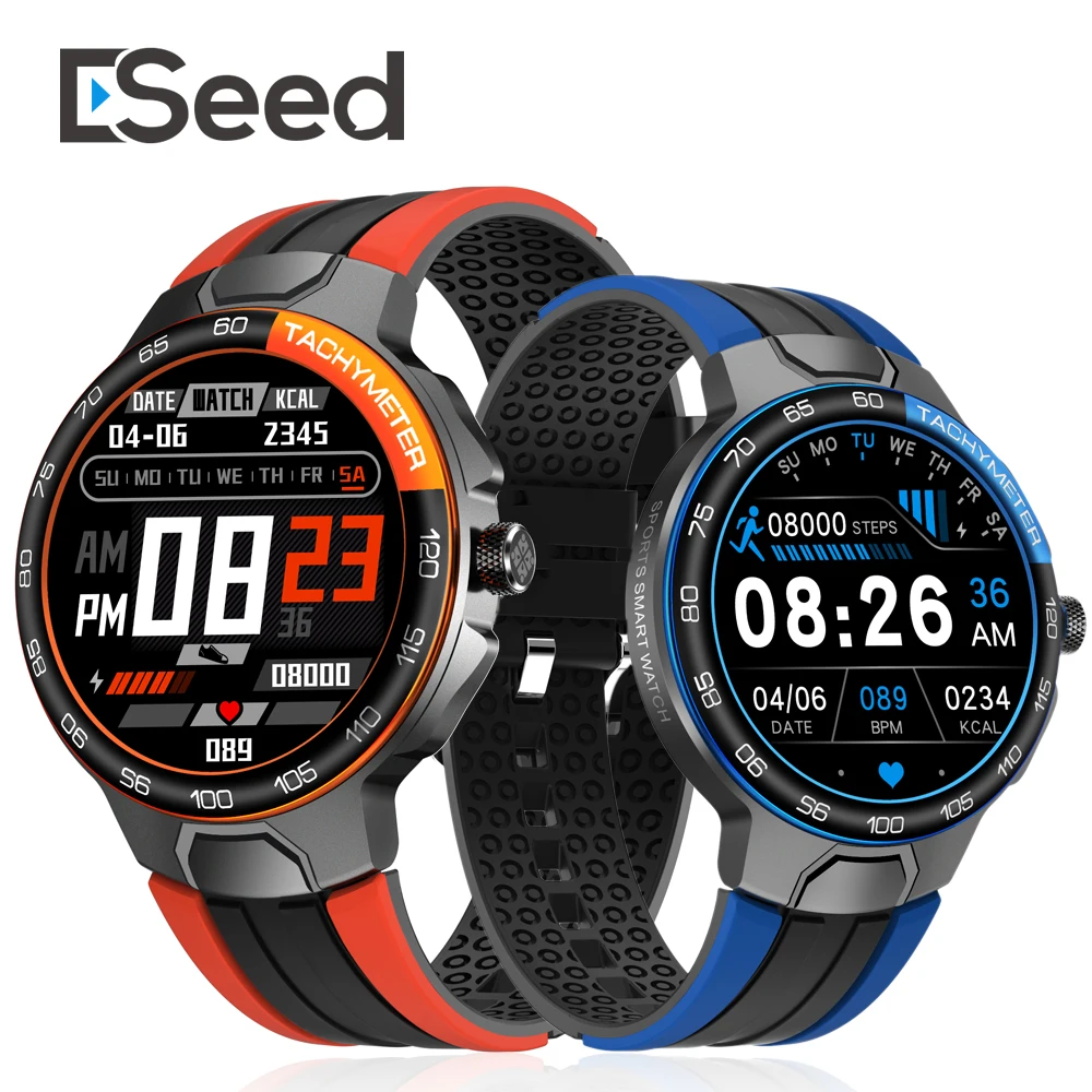 

New Arrival E15 Sports Smart Watch IP68 Waterproof Men Reloj Inteligente Heart Rate Health Monitor Custom Dial Smartwatch