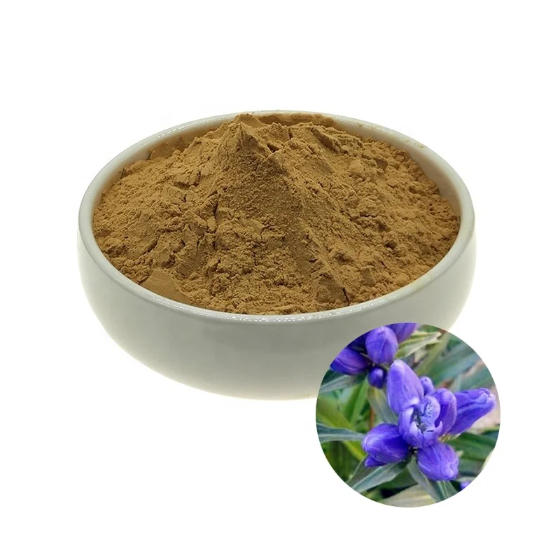 

Natural Gentian Root Extract 10:1 Gentiana Lutea Root Extract Gentian Herb Extract