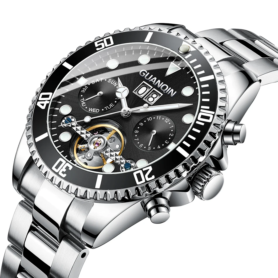 

China Make OEM Watches Automatic Mechanical Man Wristwatch