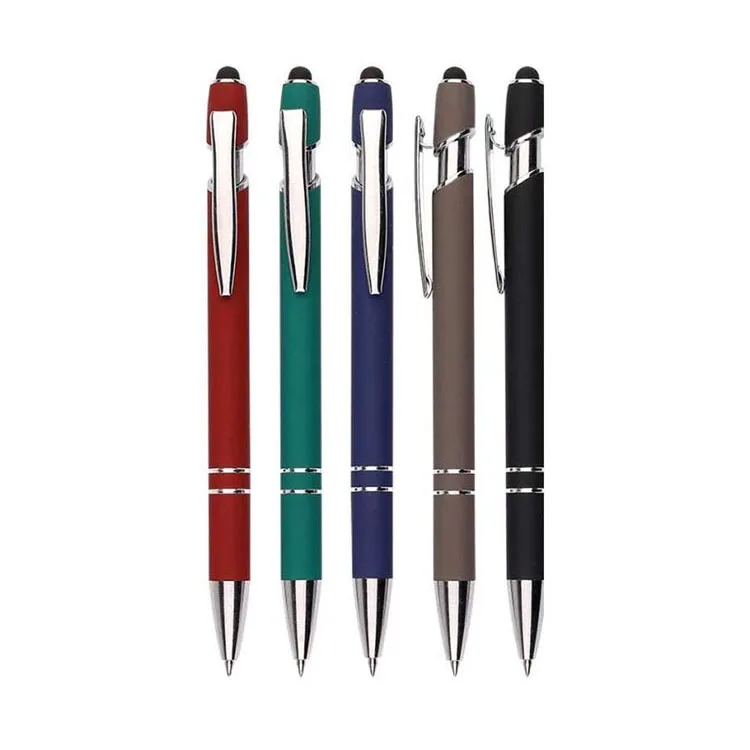 
Best selling Low MOQ free laser engraving logo alpha metal stylus pen 