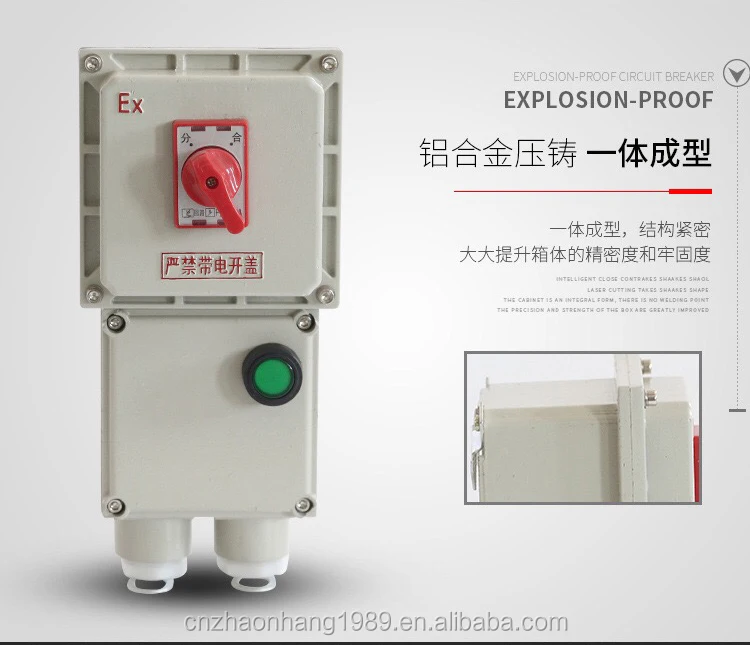 Explosion-proof circuit breaker Explosion-proof air switch Dust explosion-proof circuit breaker Flameproof cast aluminum