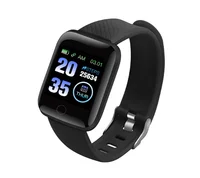 

116 Plus Smart Watch Wristband D13 Sports Heart Rate Fitness Blood Pressure Call Message Reminder D13 women Smart Watch