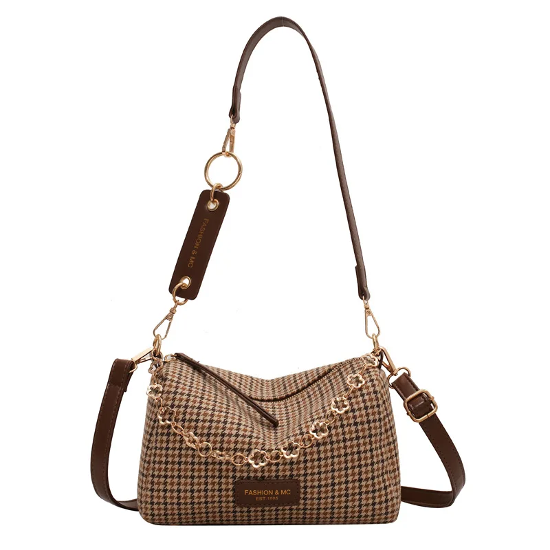 

New Fashion Thousand Bird Pillow Female Bag Chain Armpit Bag Women Handbags