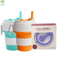 

Collapsible Cup Silicone Travel Folding Coffee Mug