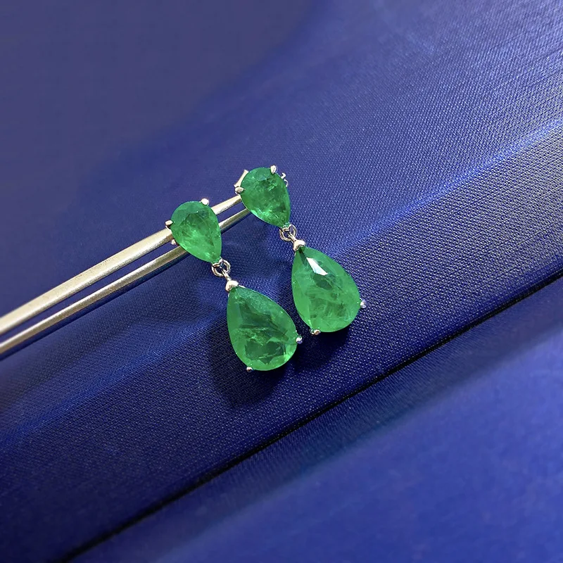 

2023 Summer S925 Sterling Silver Droplet Shaped Jewelry Wedding Earrings For Women