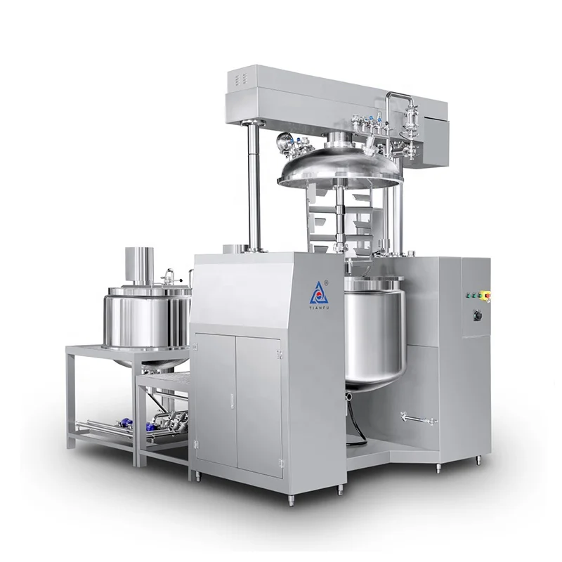 
TFZRJ-200L Cosmetics or pharceuticals production line Vacuum Emulsifying Homogenizer 