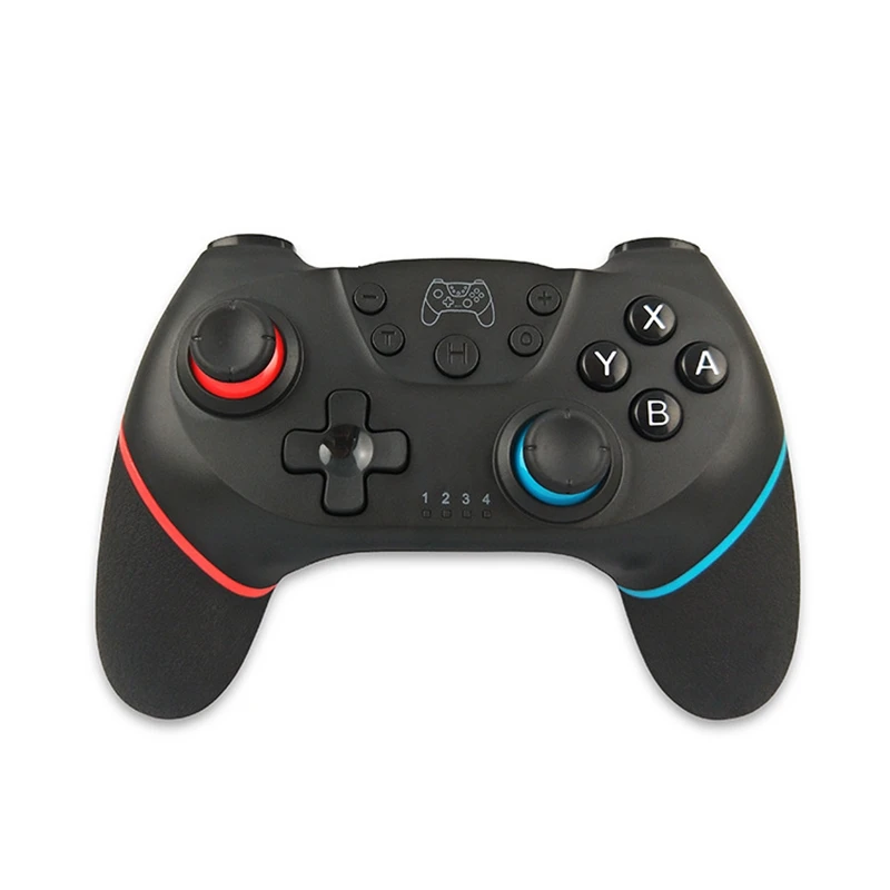 

Portable Rechargeable Custom Logo Dual Motor Vibration Gamepad Usb For Joystick Fight, Black