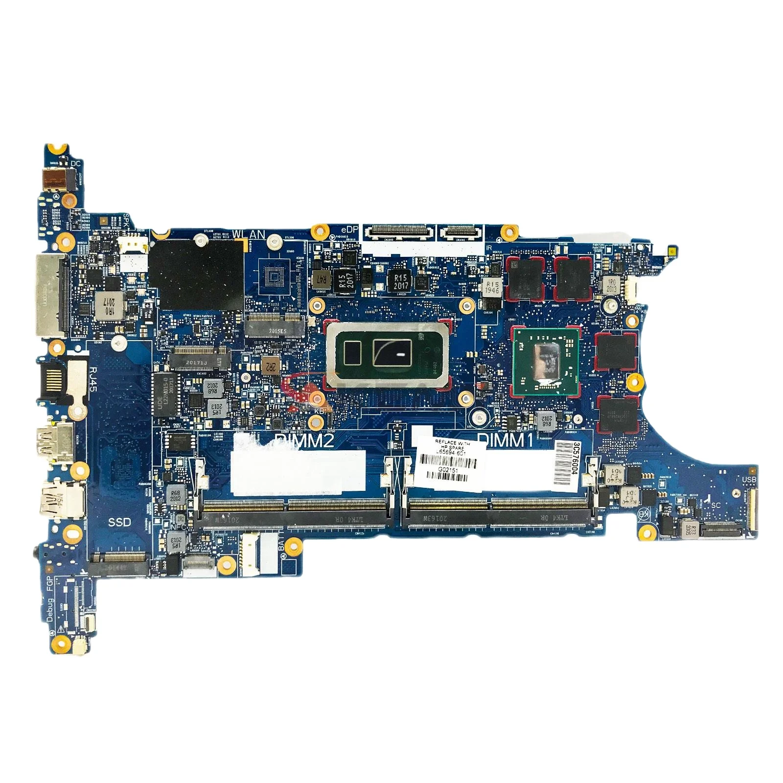 

840 G6 6050A3022501 Motherboard with I5 I7 8th Gen CPU VGPU FOR HP 840 G6 OSR 15u G6 laptop motherboard Mainboard UMA/DIS