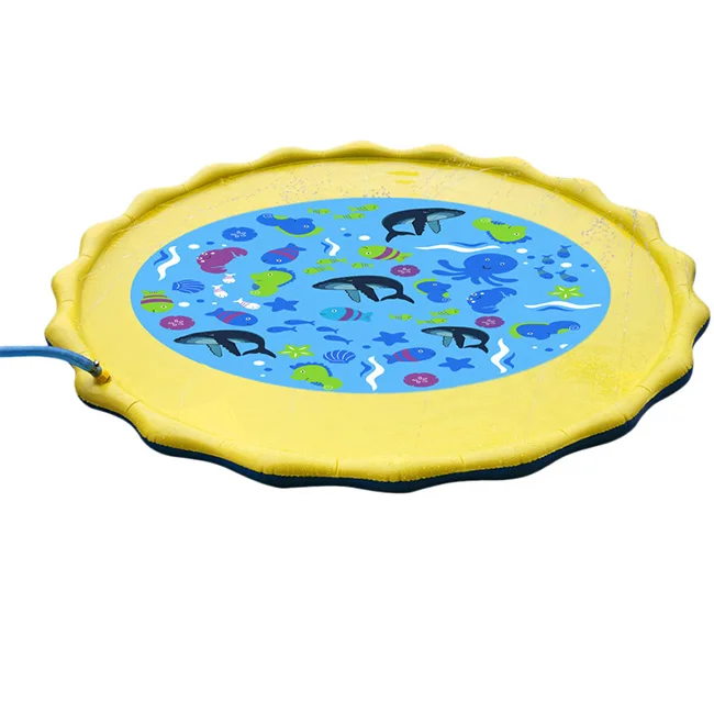 

1.7m Outdoor PVC Summer Water Beach Playground Games Kids Inflatable Water Toy Spray Mats