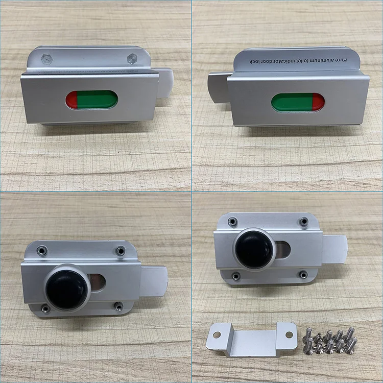 High Quality Toilet Cubicle Partition Aluminium Indication Lock