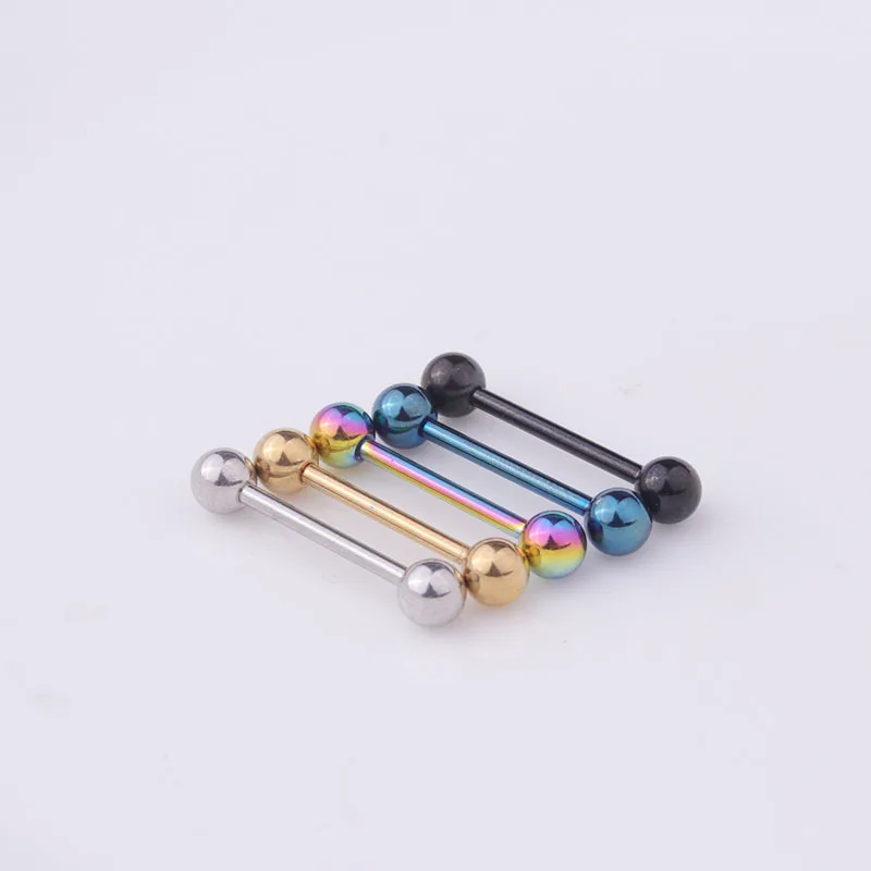 

2021 Sailing Piercing Jewelry 316L Stainless Steel Mixed Tongue Labret Rings Ball Labret Stud