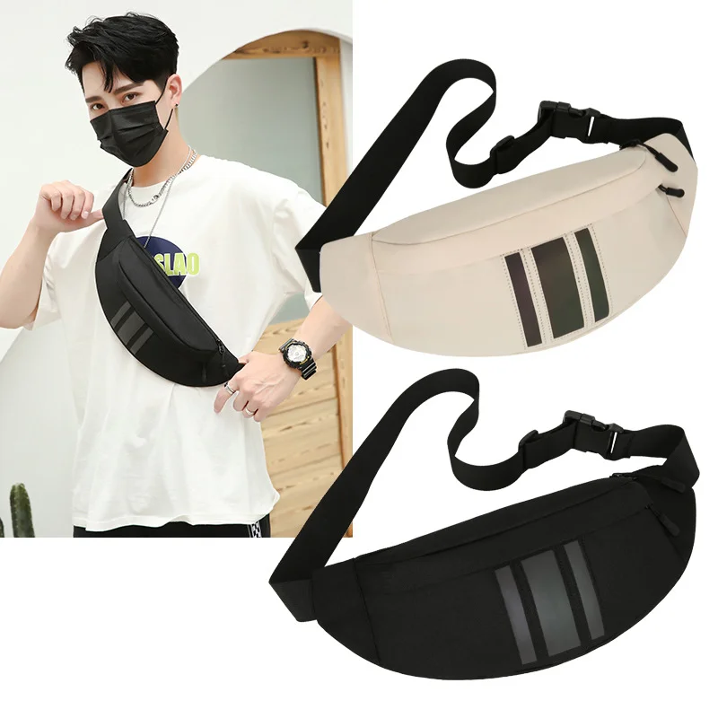 

OEM INS Fashion Multiple Waterproof Chest Bag Running Gym Belt Waist Bags For Men Or Women, Colors available