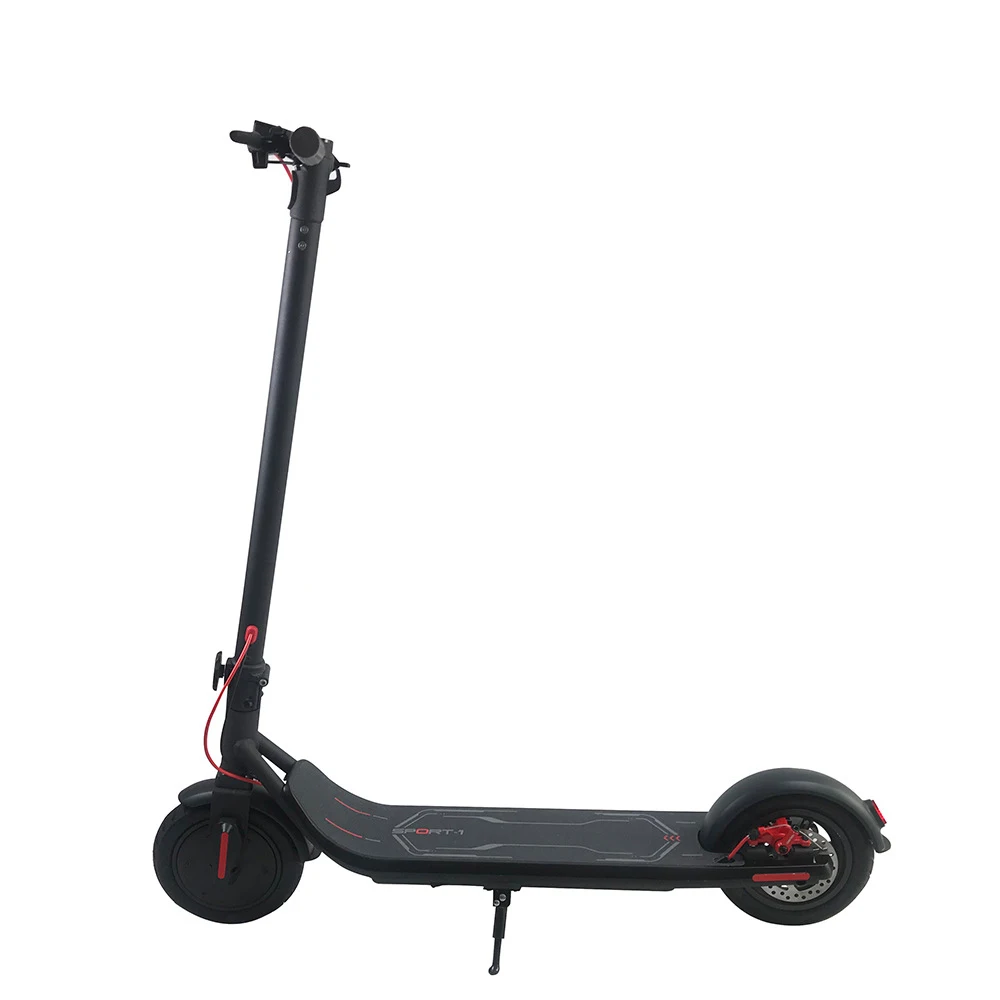 

New electric scooter adult pedal scooter folding electric skateboard leisure, Black