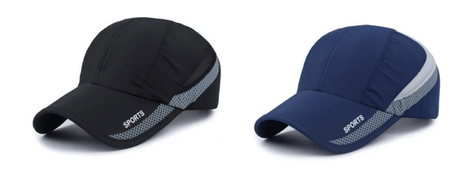 Pinicecore Outdoor Hat Reflective Running Cap Unstructured Sport Hats for Men Women 