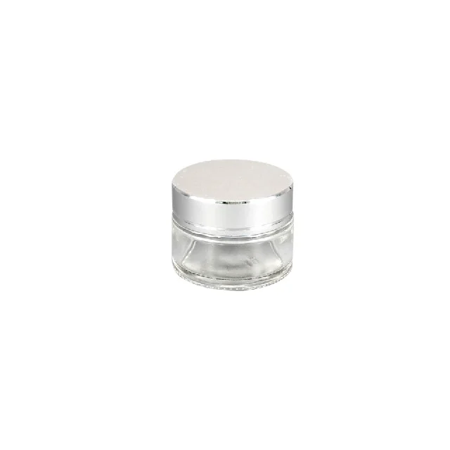 

Skin care cream 10g 20g 30g 50g cosmetics frosted glass jar cream jar
