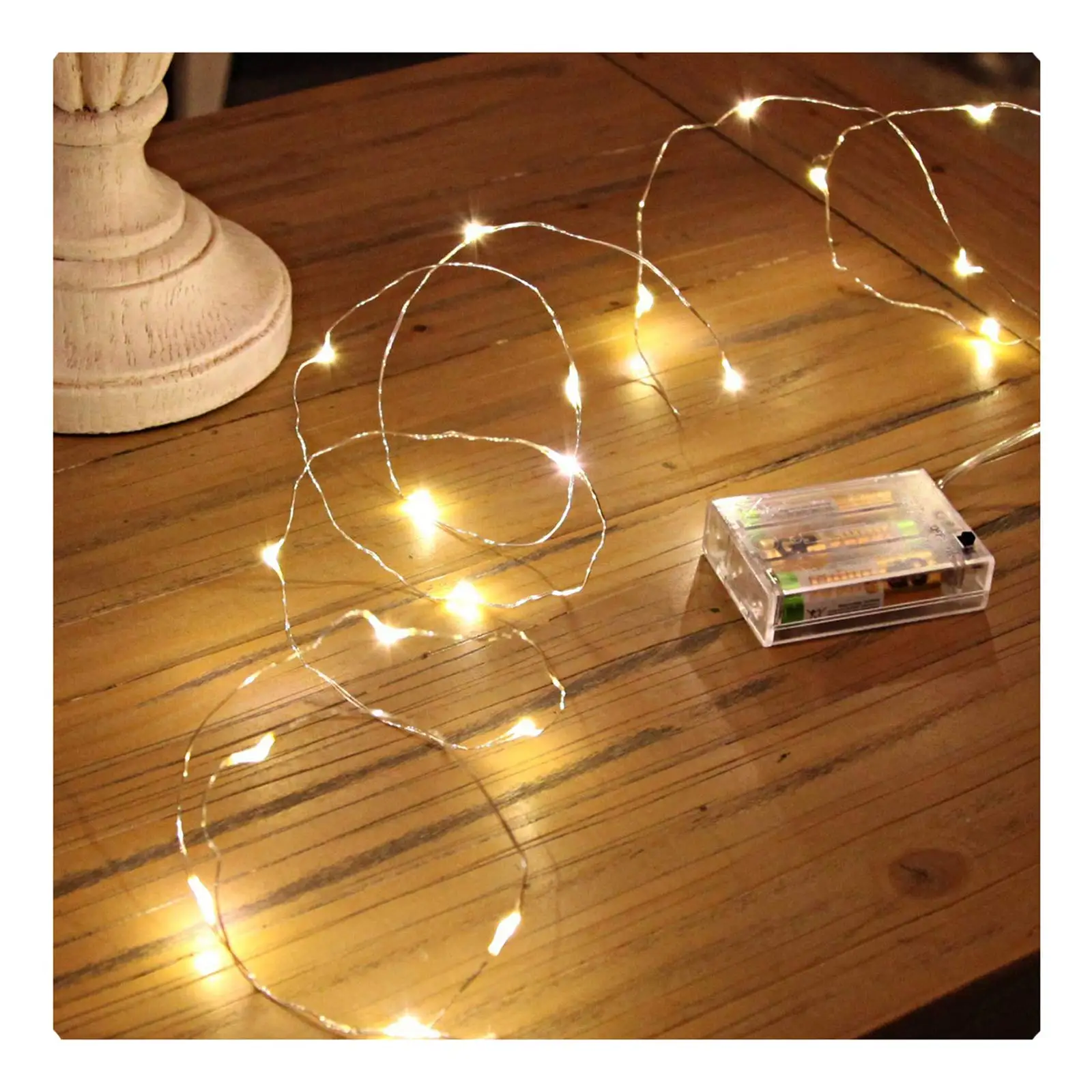Wholesale Outside Mini Battery Powered Bedroom Christmas Parties Wedding led String Copper Decoration Led Fairy Lights Lights