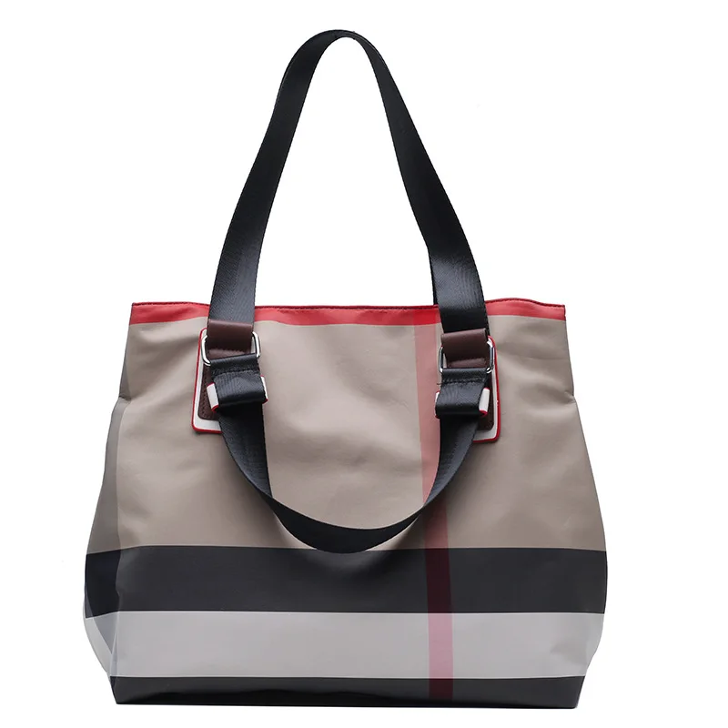 

New Portable Unisex Canvas Bag Waterproof Oxford Shoulder Messenger Bag Fashion All-match Simple Big Bags