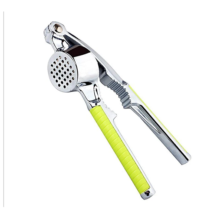 

2 in 1 Garlic Press professional Dishwasher Stainless Steel Garlic Press with Nutcracker
