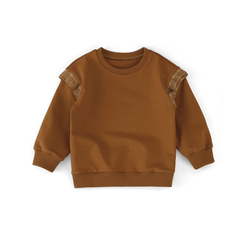 

Solid Color Boys Soft Trendy Pullover Long Sleeve Sweatshirt, Picture