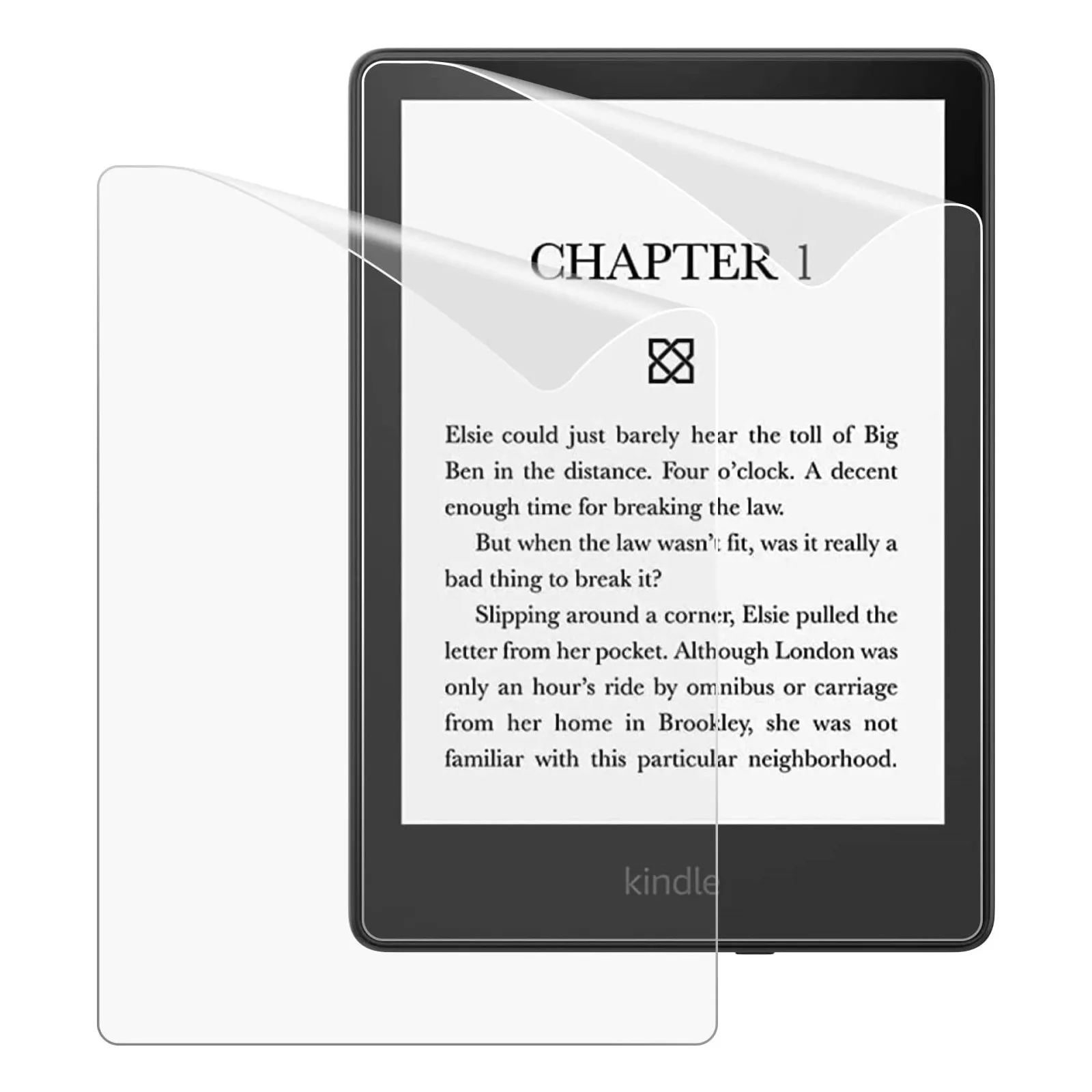 

MoKo [2 Pack] Full Coverage Anti-Glare PET Film Screen Protector for Amazon Kindle Paperwhite 2021