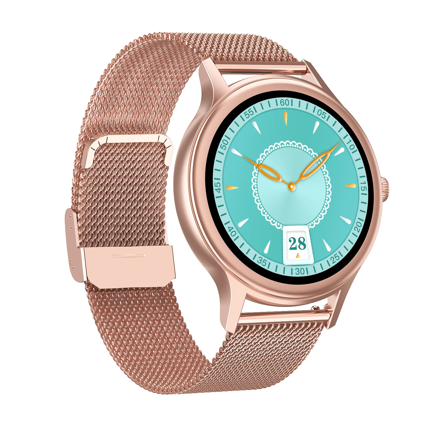 

Fashion Watch Full Touch Screen Smart Watch DT66 Call Reminder Blood Pressure Heart Rate Monitor IP67 waterproof Sports watch