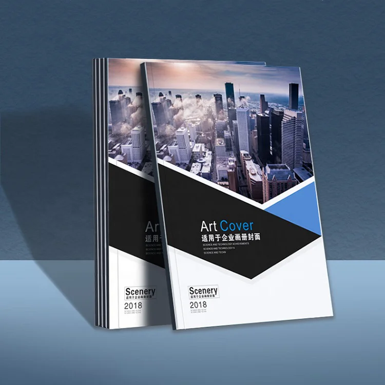 
Custom Coated Paper A4 A5 Brochure Magazine Booklet Paper Printing Service 