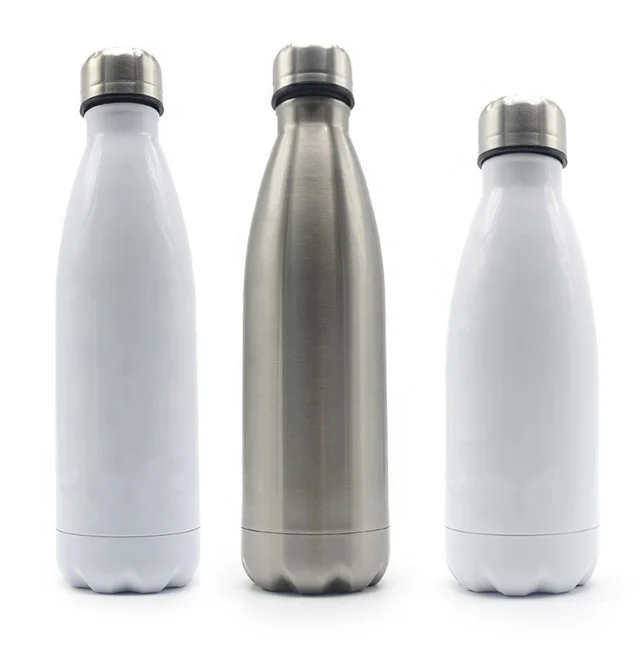 

Wholesale classical high grade sublimation blank cola matte stainless steel water bottle outdoor Cola Bottle Flask, Multiple colors