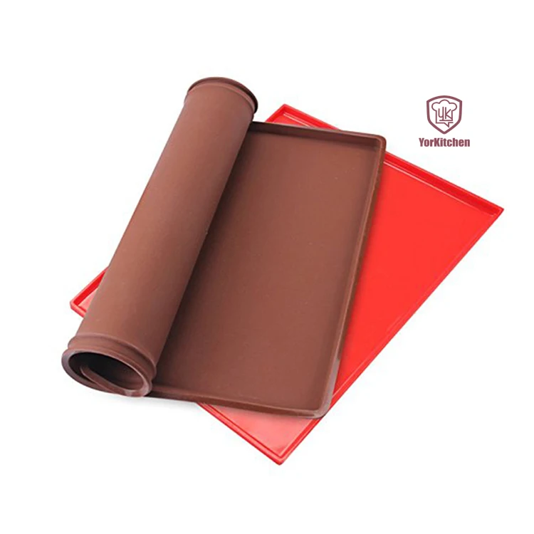 

Pizza Pastry Pad Tray Swiss Roll Cake Mat Silicone Swiss Roll Mat