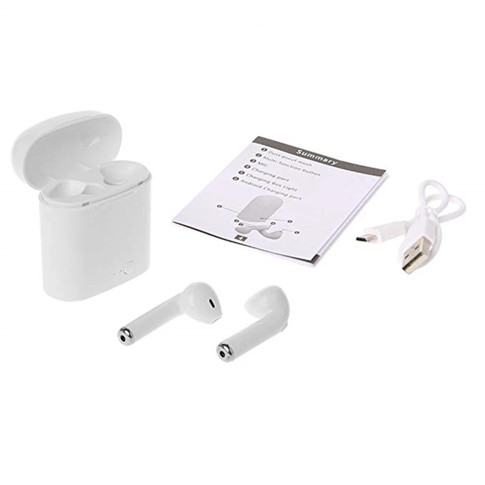 Factory supply discount price i7s tws audfonos bluetooth aud fonos airpodings colors