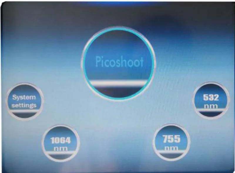 Nd Yag Laser System Q Switch Tattoo Removal Machine Portable 755nm Picolaser Machine for Beauty Salon