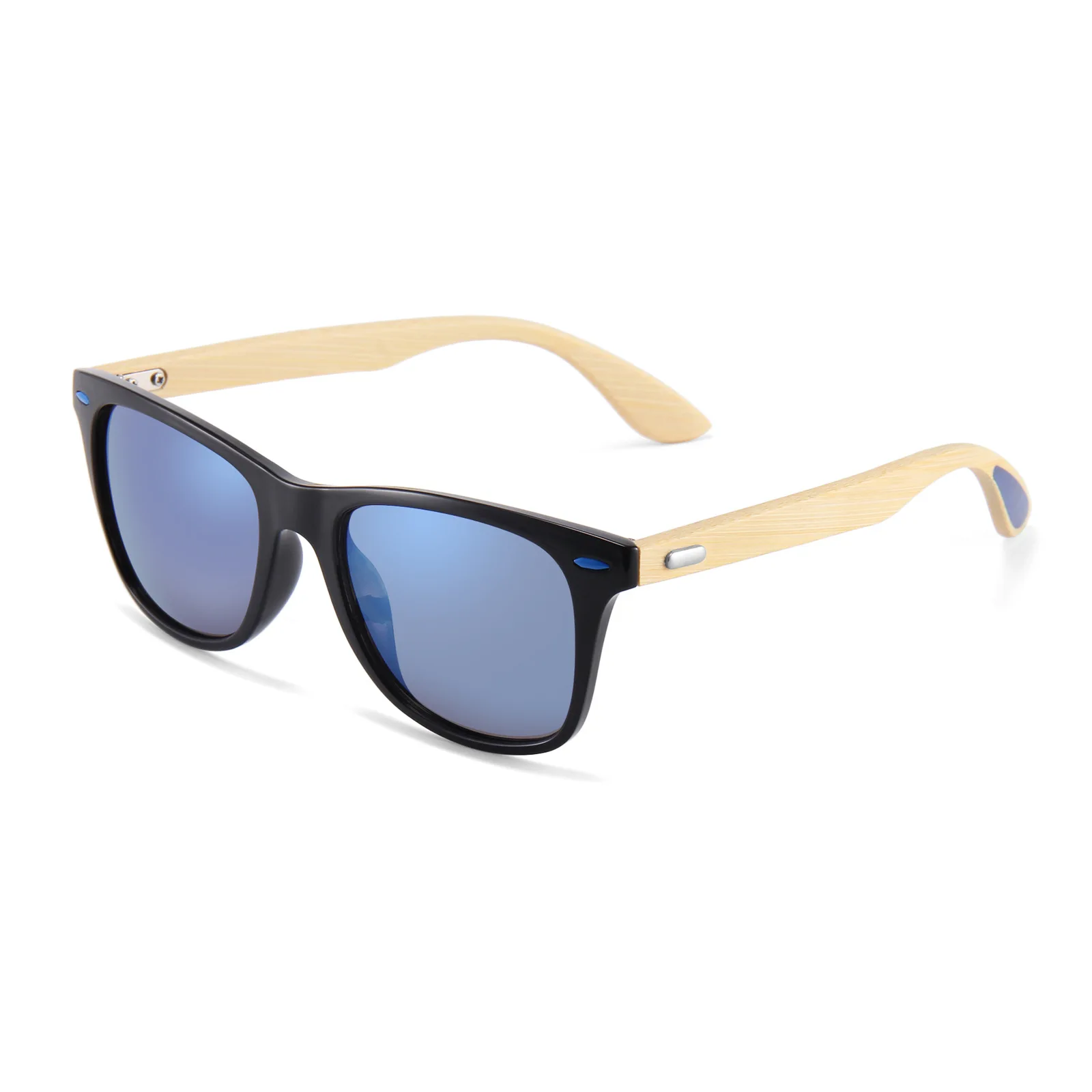 

Custom Male Vintage Shades Sun Glasses For Men Mirror Summer Bamboo Sunglasses Oculos, Any colors