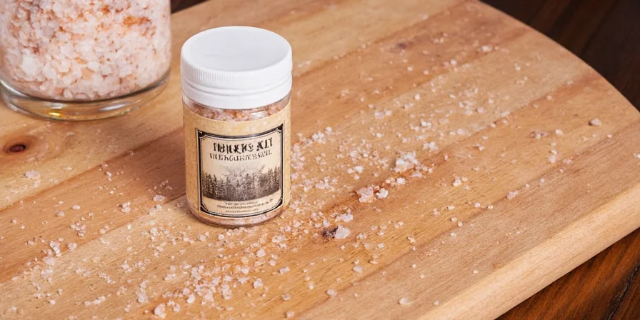 Close-up of Hickory Salt Shaker