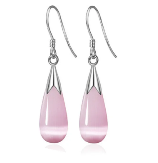 

Fashion opal drop version accessories hook earrings wholesale