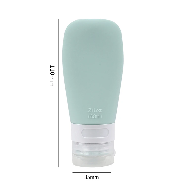 

Factory Fast Delivery TSA Approved Silicone 37ml,60ml,89ml Travel Bottle Set With Suction Cup, Any color available