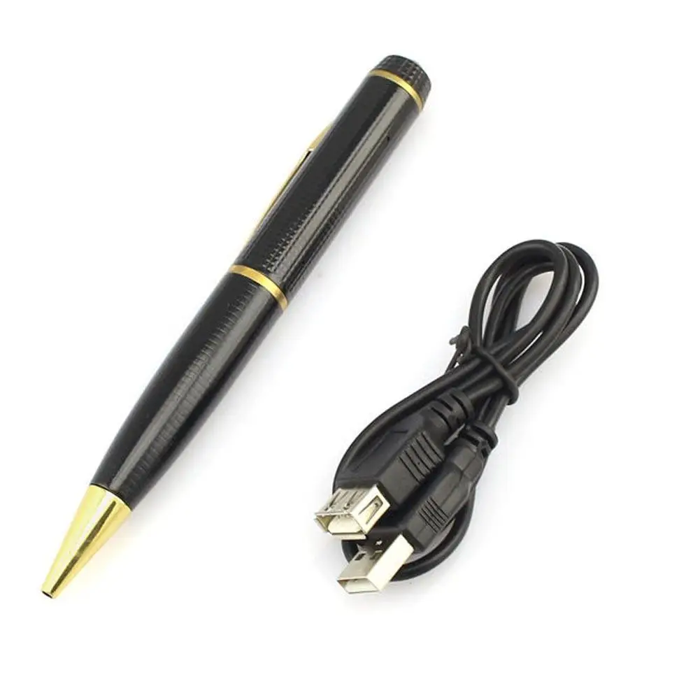 

HD 1080P Mini Wireless Body Worn Video Hidden Spy Camera Corn Pen