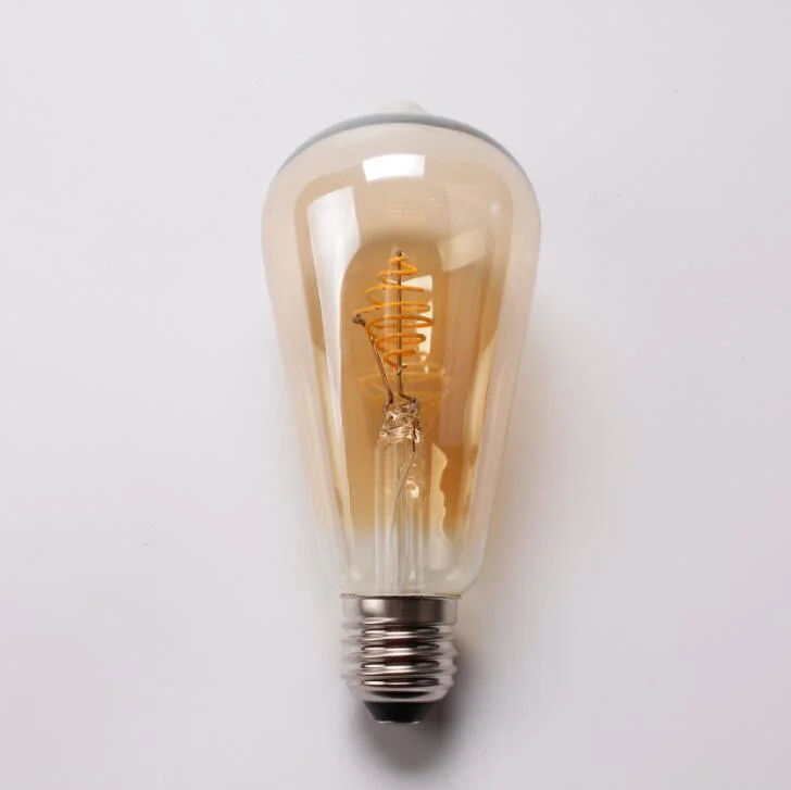 E26 E27 ST64 2W 4W 6W Free Sample Retro Led Dimmable Electric Edison Bulb