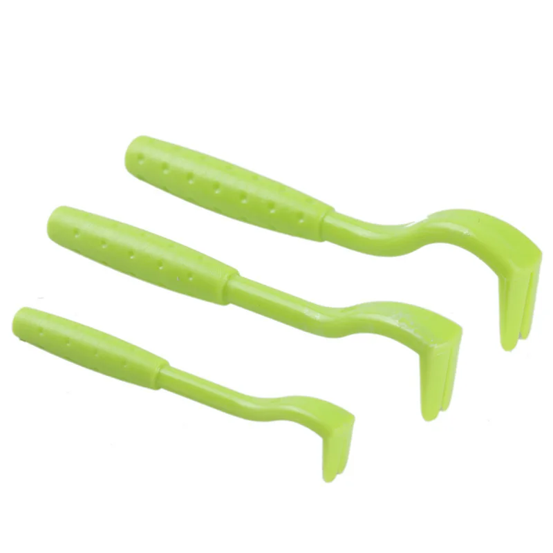 

Hot Selling Wholesale Flea Hook Tick Remover Small and Large Tick Twister Tick Remover Set, Green