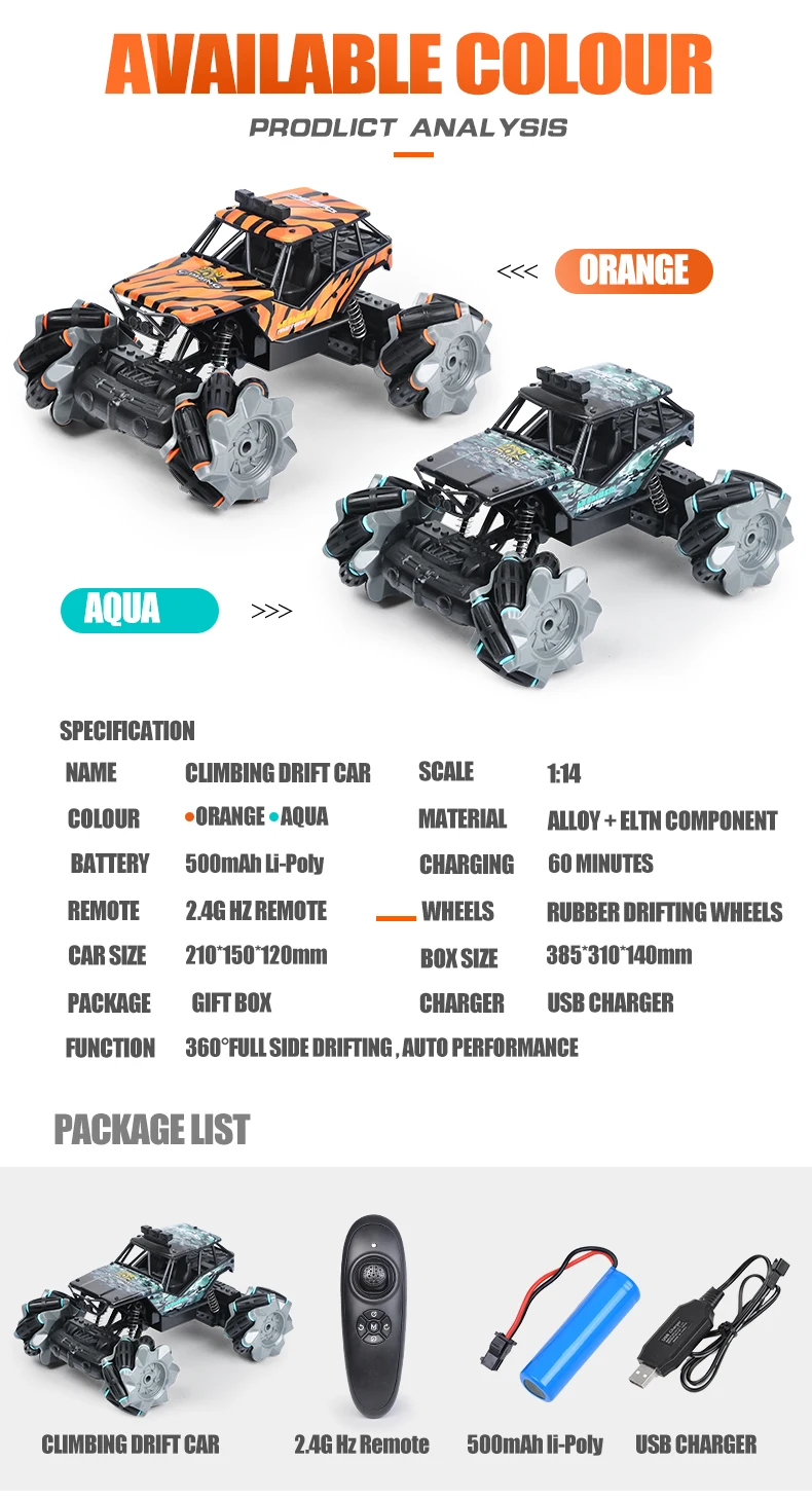 Полар-флиса восхождение RC автомобиль внедорожный дрейфующий автомобиль  высокая скорость пульт дистанционного управления полный по бокам дрейф  автомобиль дистанционного управления грузовика| Alibaba.com