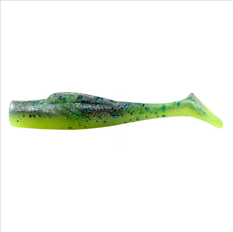 

Wholesale Colorful Hot Luya bait T tail TPR 60mm floating water soft insect bait, 6 colors