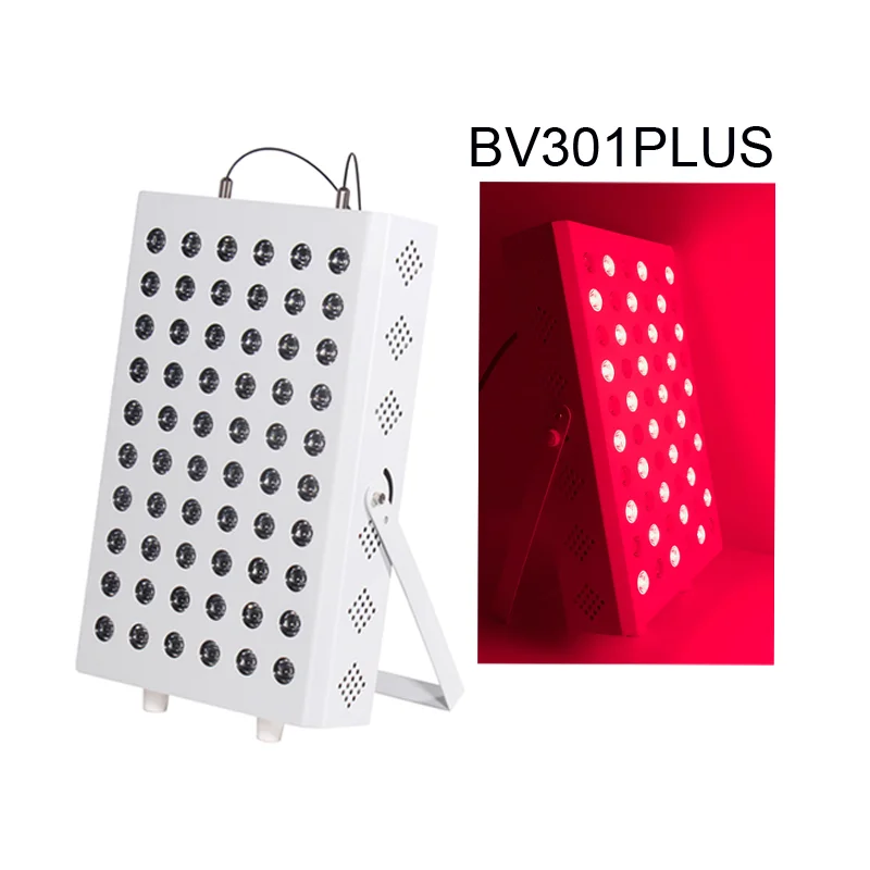 

2021 Top Woman Item Bv301 Plus Face Collagen Red Infrared Therapy Led Lamp 300W Red LED Therapy Light