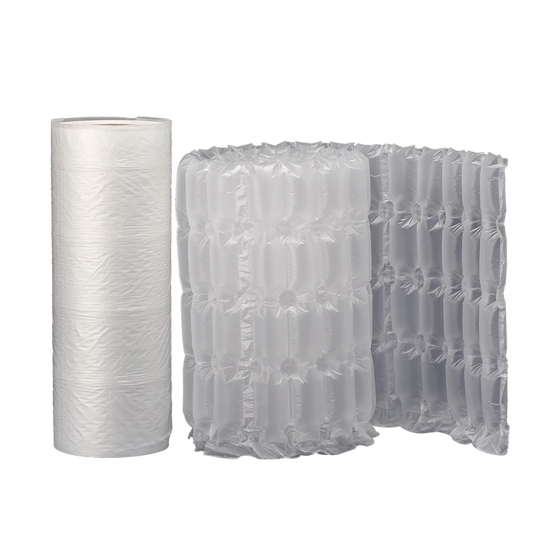 Strong Protection From Destructive HDPE Inflatable Packaging Air Bubble Bags Shockproof Waterproof 300 Meters Length