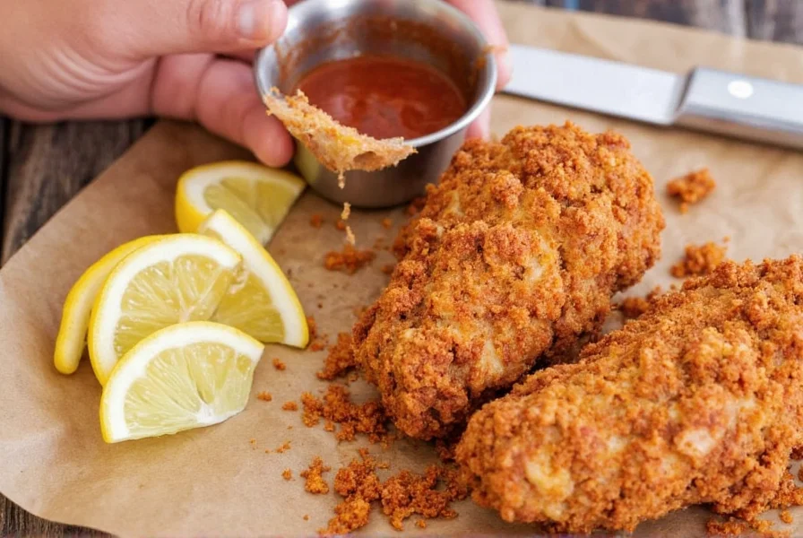 Applying Nashville Hot Chicken Rub to Chicken Thighs