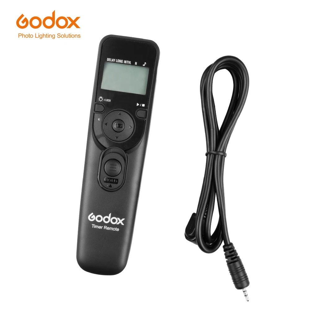 

Godox UTR-C1/C3/N1/N3/S1 Digital Timer Remote Control Shutter Release Replaceable Cable Shutter Release Control For, Other