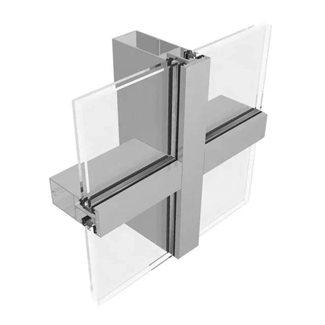 
aluminium glass curtain wall malaysia aluminum frameless curtain wall 