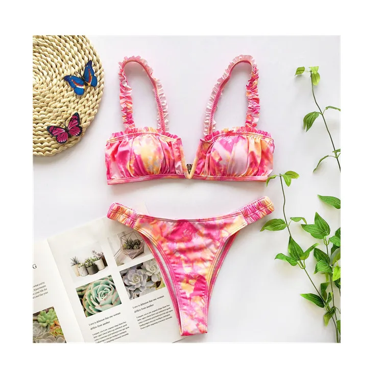 

Cikini 2020 Sexy Swimwear Brazilian Bikini Two Piece Split Bikini