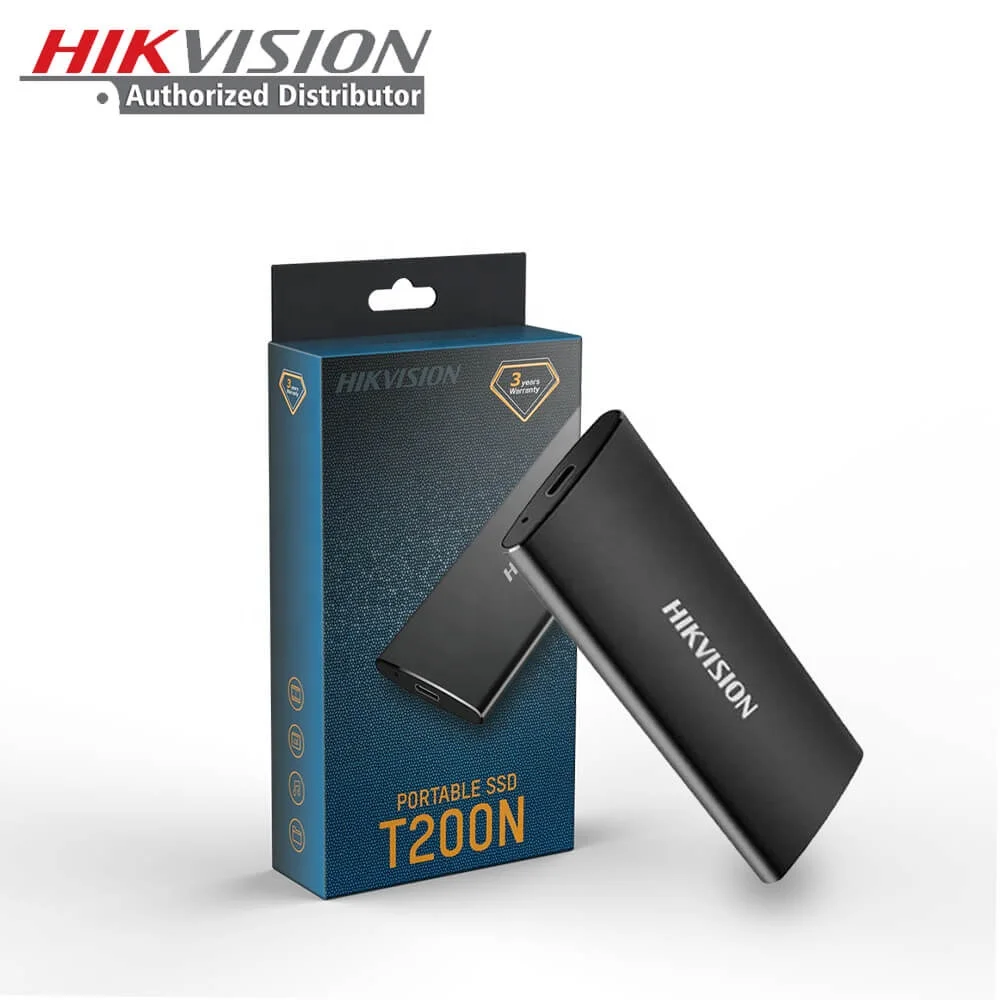 

Hikvision OEM T200N Black Type-C USB 3.1 Disk HD Hard Drive Solid State Disco Duro 120GB 240GB 480GB Mini External Portable SSD