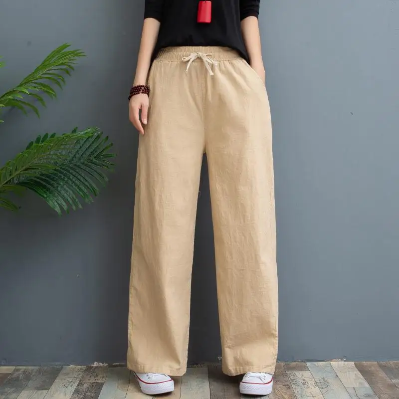 Hot Sale Womens Comfort Wide Leg Pants 